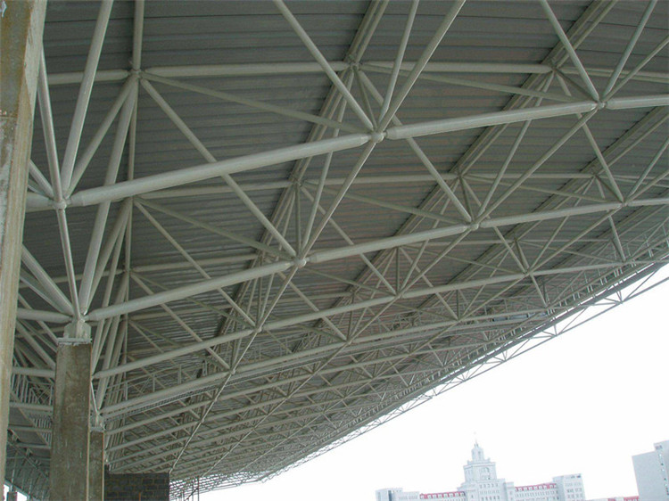 华蓥学院体育场网架工程